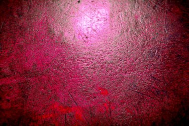 Pembe ve Kırmızı Metal Doku Yüzey Arkaplanı