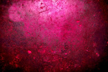 Pembe ve Kırmızı Metal Doku Yüzey Arkaplanı