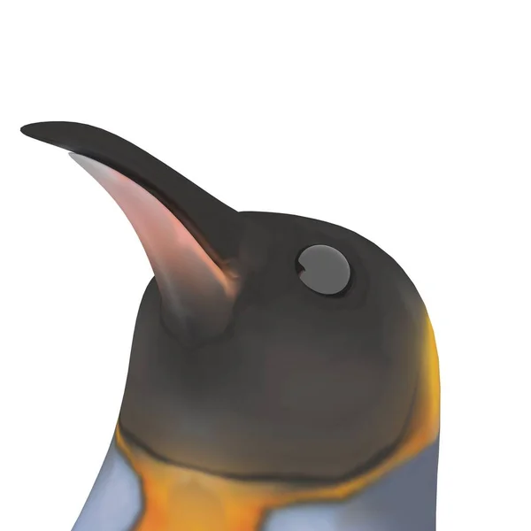 Darstellung Eines Niedlichen Pinguins — Stockfoto