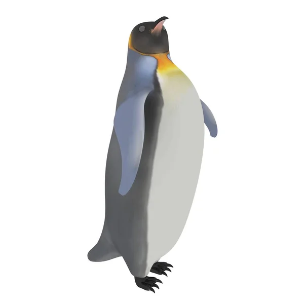 Rendering Pinguino Carino — Foto Stock