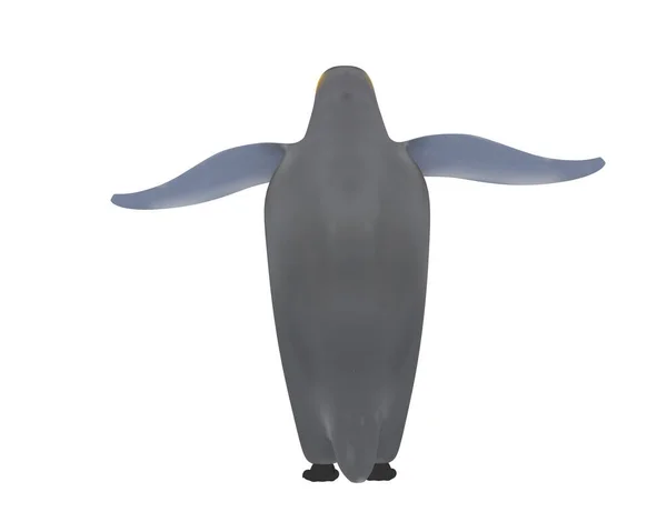 Rendering Pinguino Cartone Animato — Foto Stock