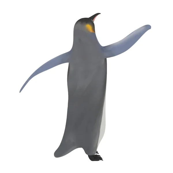 Візуалізація Милого Пінгвіна — стокове фото