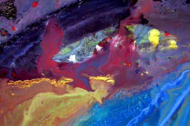 Soyut Yağlı Boya Arkaplanı 