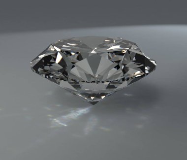 Arkaplanda kristal izole