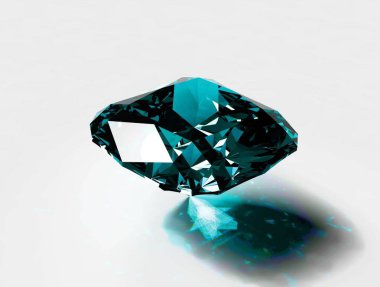 Arkaplanda kristal izole