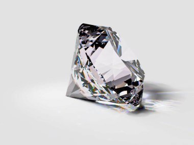 Arkaplanda kristal izole