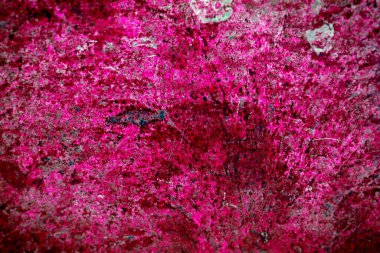 Pembe ve Kırmızı Metal Doku Yüzey Arkaplanı