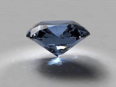 Arkaplanda kristal izole