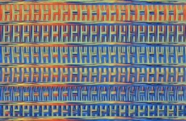 Geometrik kaplamalı güzel renklere sahip Soyut Tasarım, Yaratıcılık Arkaplanı