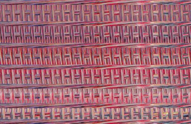 Geometrik kaplamalı güzel renklere sahip Soyut Tasarım, Yaratıcılık Arkaplanı