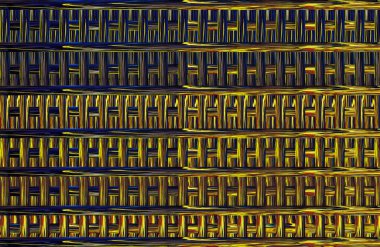 Geometrik kaplamalı güzel renklere sahip Soyut Tasarım, Yaratıcılık Arkaplanı