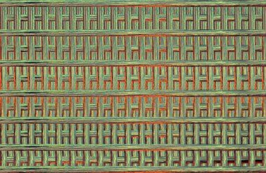 Geometrik kaplamalı güzel renklere sahip Soyut Tasarım, Yaratıcılık Arkaplanı