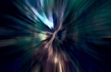 soyut ışık hareketi, koyu arkaplan, uzay broşürünü kopyala