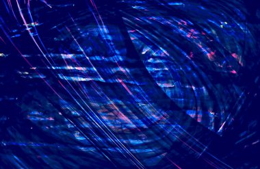 Soyut Mavi Arkaplan, desen desen çizgileri hareket halinde