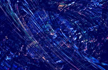 Soyut Mavi Arkaplan, desen desen çizgileri hareket halinde