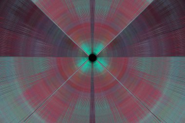 Çizgileri ve soyut arkaplanı olan renkli geometrik desen