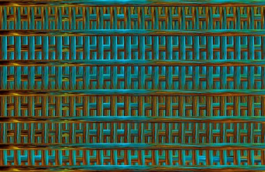 Geometrik kaplamalı güzel renklere sahip Soyut Tasarım, Yaratıcılık Arkaplanı