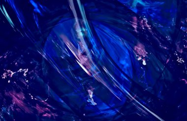 Soyut Mavi Arkaplan, desen desen çizgileri hareket halinde