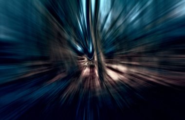 soyut ışık hareketi, koyu arkaplan, uzay broşürünü kopyala