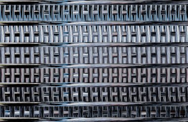 Geometrik kaplamalı güzel renklere sahip Soyut Tasarım, Yaratıcılık Arkaplanı