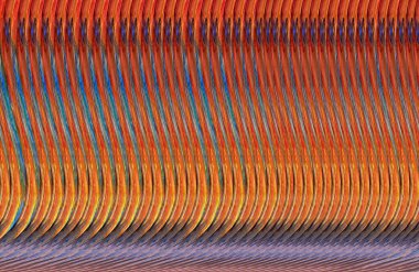 Kapak tasarımı, renkli gradyan, gelecek geometrik desen