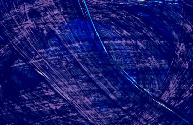 Soyut Mavi duvar kağıdı kapağı, hareket halindeki desen çizgileri, boşluğu kopyala 