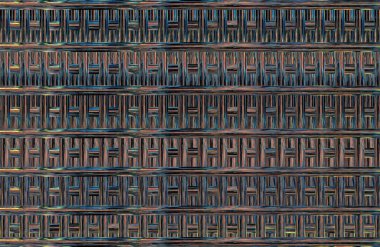 Geometrik kaplamalı güzel renklere sahip Soyut Tasarım, Yaratıcılık Arkaplanı