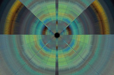 Çizgileri ve soyut arkaplanı olan renkli geometrik desen