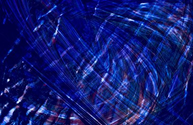 Soyut Mavi Arkaplan, desen desen çizgileri hareket halinde