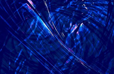 Soyut Mavi Arkaplan, desen desen çizgileri hareket halinde