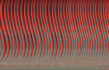 Kapak tasarımı, renkli gradyan, gelecek geometrik desen, modern soyut kaplama, şekiller ve kompozisyon