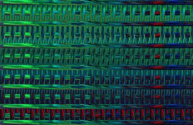 Geometrik kaplamalı güzel renklere sahip Soyut Tasarım, Yaratıcılık Arkaplanı