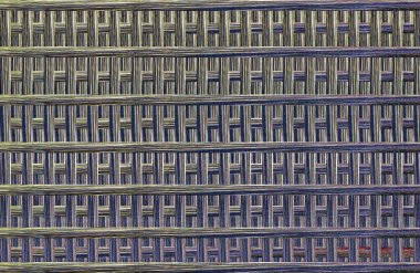 Geometrik kaplamalı güzel renklere sahip Soyut Tasarım, Yaratıcılık Arkaplanı