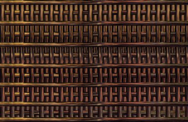 Geometrik kaplamalı güzel renklere sahip Soyut Tasarım, Yaratıcılık Arkaplanı