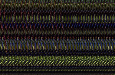 Kapak tasarımı, renkli gradyanlar, gelecekteki geometrik desenler, modern soyut örtüler, şekiller ve kompozisyon.