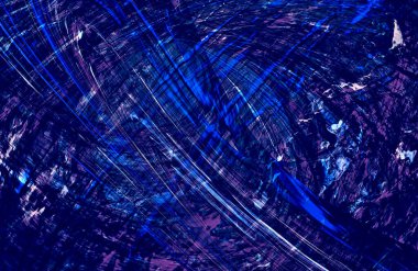 Soyut Mavi Arkaplan, desen desen çizgileri hareket halinde