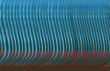 Kapak tasarımı, renkli gradyan, gelecek geometrik desen