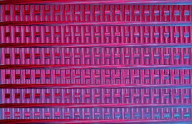 Geometrik kaplamalı güzel renklere sahip Soyut Tasarım, Yaratıcılık Arkaplanı