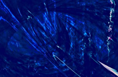 Soyut Mavi duvar kağıdı kapağı, hareket halindeki desen çizgileri, boşluğu kopyala 