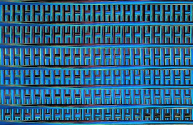 Geometrik kaplamalı güzel renklere sahip Soyut Tasarım, Yaratıcılık Arkaplanı