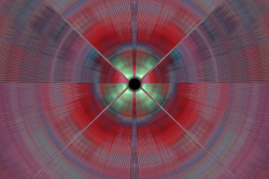 Çizgileri ve soyut arkaplanı olan renkli geometrik desen