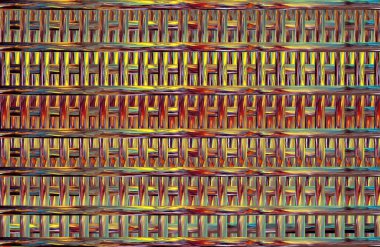 Geometrik kaplamalı güzel renklere sahip Soyut Tasarım, Yaratıcılık Arkaplanı