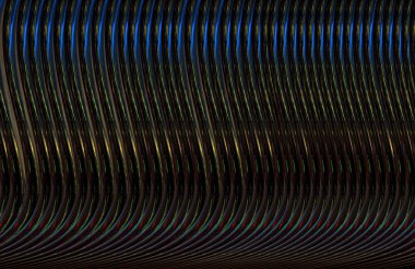 Kapak tasarımı, renkli gradyan, gelecek geometrik desen