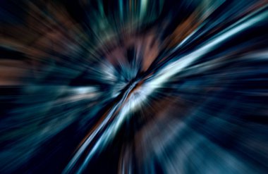 soyut ışık hareketi, koyu arkaplan, uzay broşürünü kopyala