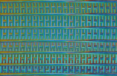 Geometrik kaplamalı güzel renklere sahip Soyut Tasarım, Yaratıcılık Arkaplanı