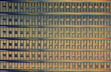 Geometrik kaplamalı güzel renklere sahip Soyut Tasarım, Yaratıcılık Arkaplanı