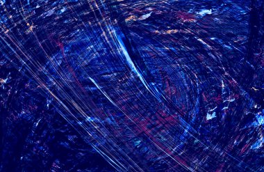 Soyut Mavi Arkaplan, desen desen çizgileri hareket halinde