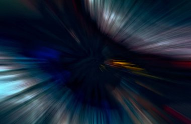 soyut ışık hareketi, koyu arkaplan, uzay broşürünü kopyala