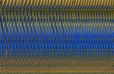 Kapak tasarımı, renkli gradyan, gelecek geometrik desen