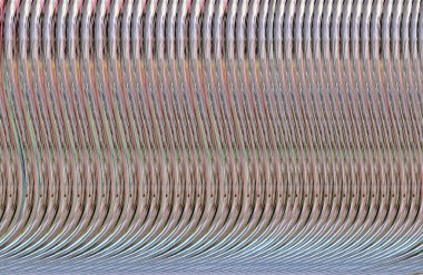 Kapak tasarımı, renkli gradyan, gelecek geometrik desen